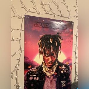 Juice wrld poster WITH lights